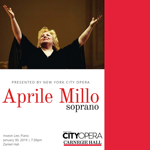 BWW Previews: APRILE MILLO: A DIVA COMES HOME at Zankel Hall of Carnegie Hall 