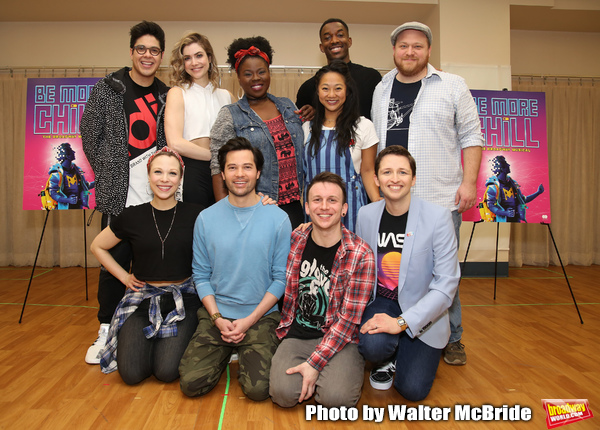 FREEZE FRAME: BE MORE CHILL Company Meets the Press! Image