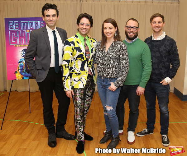 FREEZE FRAME: BE MORE CHILL Company Meets the Press! Image