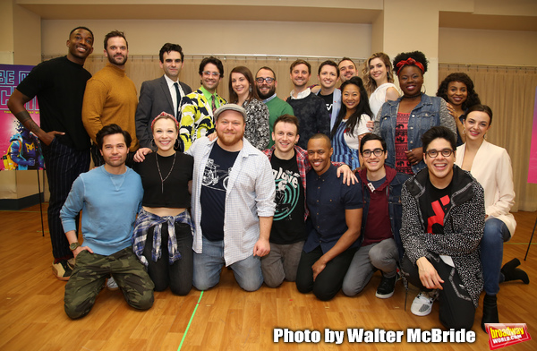 FREEZE FRAME: BE MORE CHILL Company Meets the Press! Image