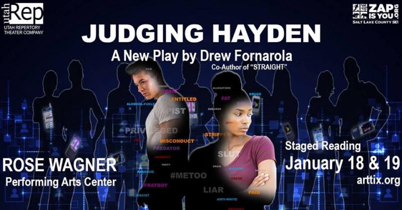 Feature: Award-Winning New York City Playwright of STRAIGHT Joins Utah Rep for Developmental Staged Reading of His Followup, JUDGING HAYDEN 