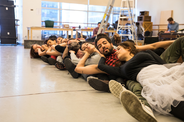 Photo Flash: Fall Down the Rabbit Hole in Rehearsals for MCC's ALICE BY HEART Image