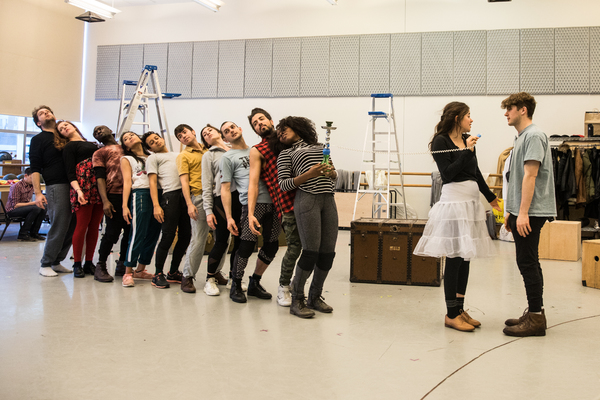 Photo Flash: Fall Down the Rabbit Hole in Rehearsals for MCC's ALICE BY HEART Image