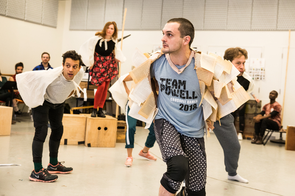 Photo Flash: Fall Down the Rabbit Hole in Rehearsals for MCC's ALICE BY HEART Image
