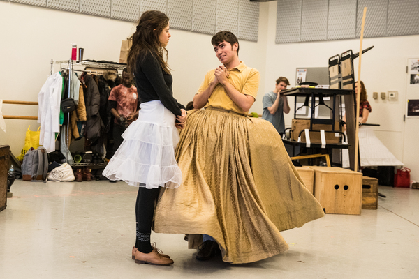 Photo Flash: Fall Down the Rabbit Hole in Rehearsals for MCC's ALICE BY HEART Image
