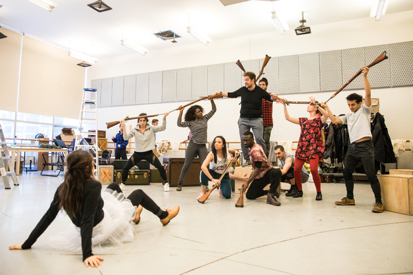 Photo Flash: Fall Down the Rabbit Hole in Rehearsals for MCC's ALICE BY HEART Image