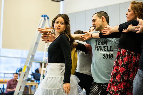 Photo Flash: Fall Down the Rabbit Hole in Rehearsals for MCC's ALICE BY HEART Image