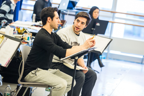 Photo Flash: Fall Down the Rabbit Hole in Rehearsals for MCC's ALICE BY HEART Image