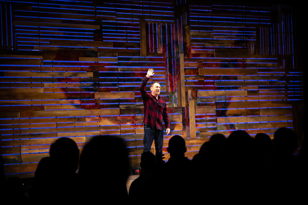 Photo Coverage: Colin Quinn Takes Opening Night Bows in RED STATE BLUE STATE Image