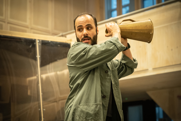 Photo Flash: Inside Rehearsal For BERBERIAN SOUND STUDIO at the Donmar Warehouse 