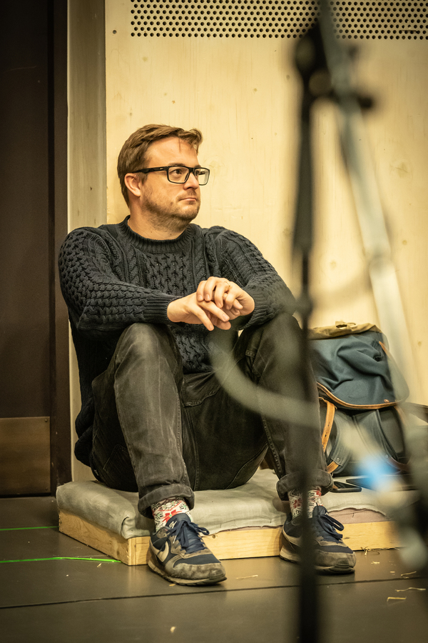 Photo Flash: Inside Rehearsal For BERBERIAN SOUND STUDIO at the Donmar Warehouse 