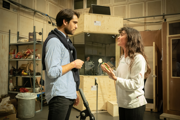 Photo Flash: Inside Rehearsal For BERBERIAN SOUND STUDIO at the Donmar Warehouse 