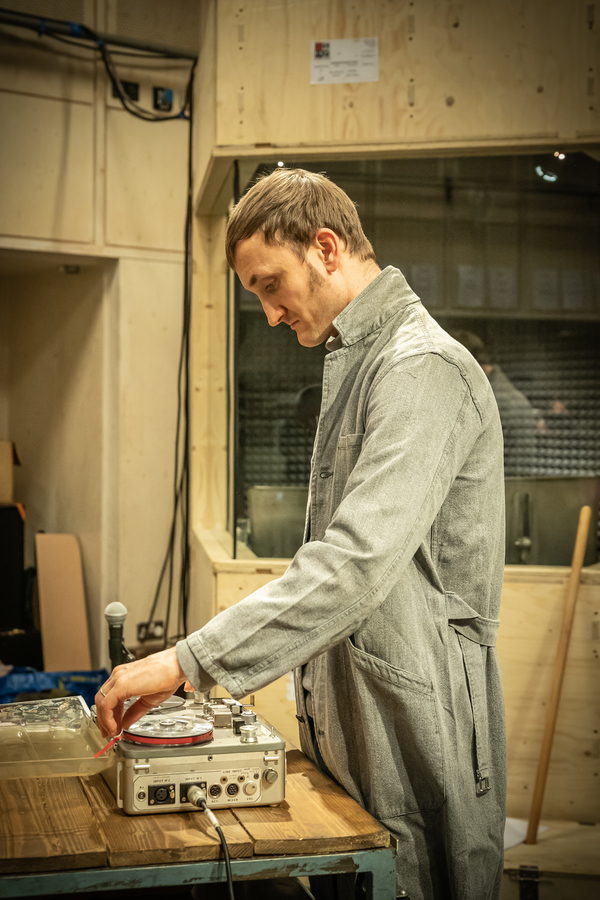Photo Flash: Inside Rehearsal For BERBERIAN SOUND STUDIO at the Donmar Warehouse Image