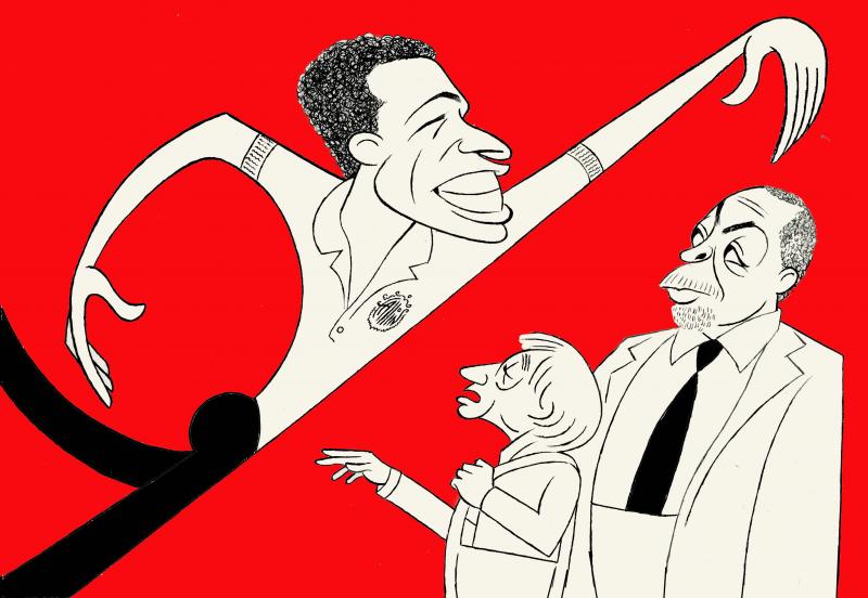 BWW Exclusive: Ken Fallin Draws the Stage - CHOIR BOY Image