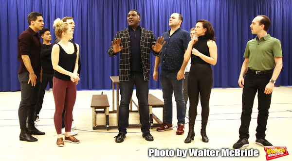 Norm Lewis and cast  Photo