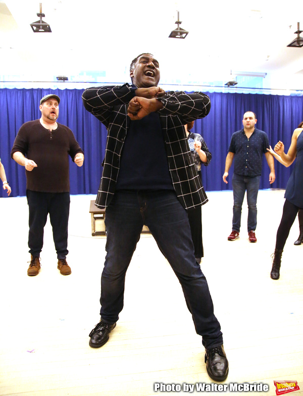 Photo Coverage: Norm Lewis, Jessie Muller & More Rehearse for Kennedy Center's THE MUSIC MAN! Image