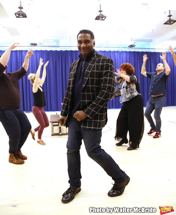 Norm Lewis and cast  Photo