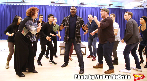 Photo Coverage: Norm Lewis, Jessie Muller & More Rehearse for Kennedy Center's THE MUSIC MAN! Image