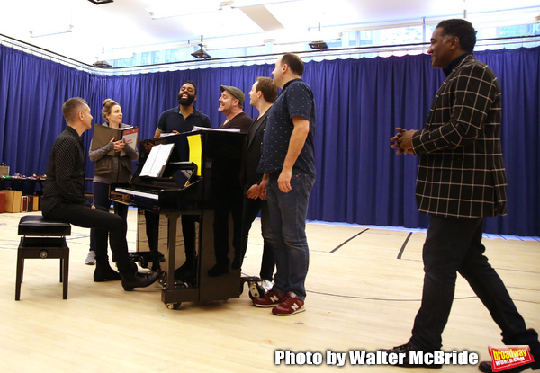 Photo Coverage: Norm Lewis, Jessie Muller & More Rehearse for Kennedy Center's THE MUSIC MAN! Image