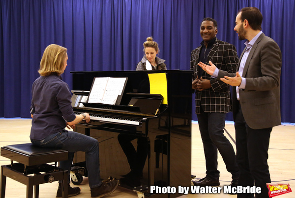 Photo Coverage: Norm Lewis, Jessie Muller & More Rehearse for Kennedy Center's THE MUSIC MAN! Image