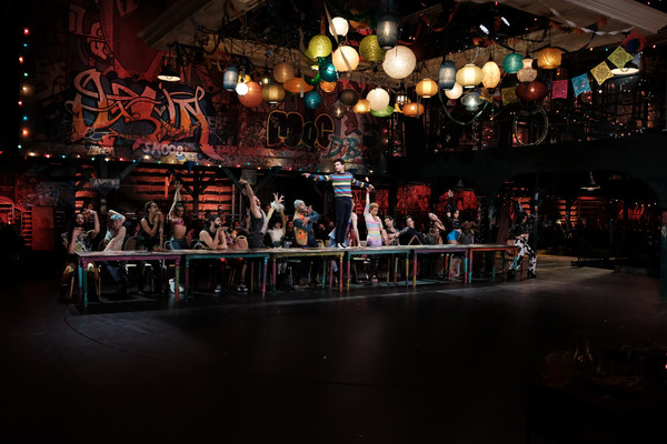Photo Flash: The Cast of RENT on FOX Meets the OBC and More During Rehearsal Image