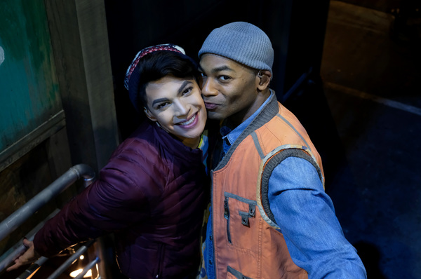 Valentina and Brandon Victor Dixon Photo