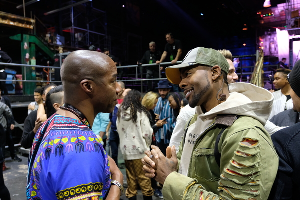 Photo Flash: The Cast of RENT on FOX Meets the OBC and More During Rehearsal 