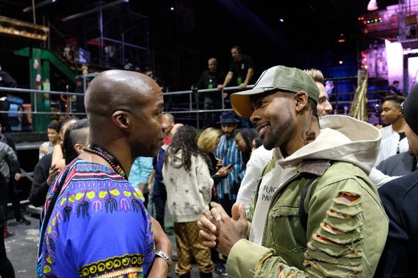 Photo Flash: The Cast of RENT on FOX Meets the OBC and More During Rehearsal Image