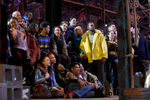 Photo Flash: The Cast of RENT on FOX Meets the OBC and More During Rehearsal Image