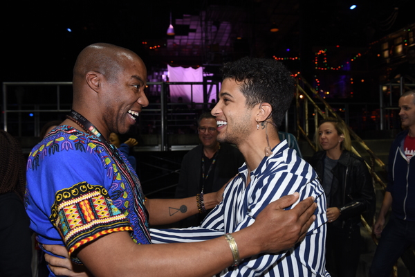 Photo Flash: The Cast of RENT on FOX Meets the OBC and More During Rehearsal Image