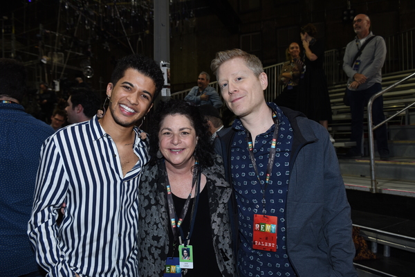 Photo Flash: The Cast of RENT on FOX Meets the OBC and More During Rehearsal Image