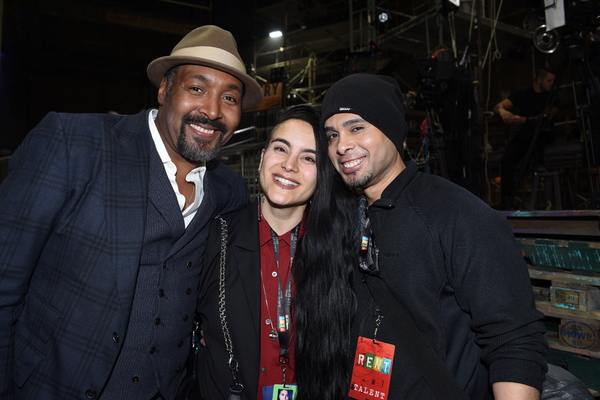 Photo Flash: The Cast of RENT on FOX Meets the OBC and More During Rehearsal Image