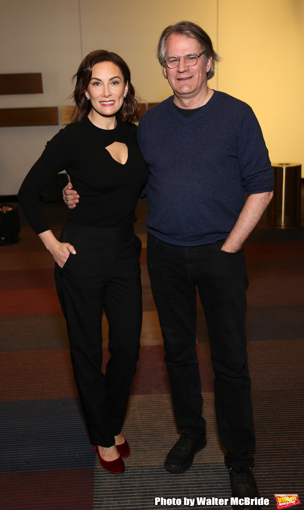 Laura Benanti and Bartlett Sher Photo