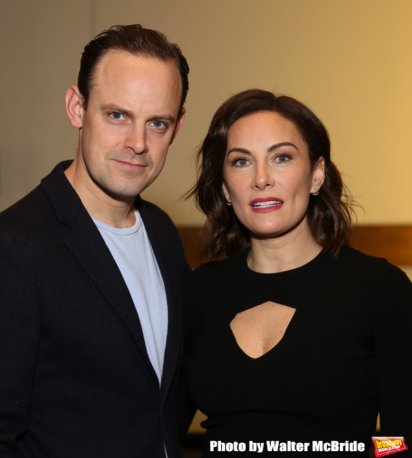 Harry Hadden-Paton and Laura Benanti  Photo