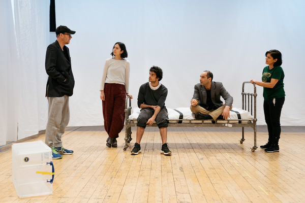 Photo Flash: Inside Rehearsal For EQUUS at Theatre Royal Stratford East 