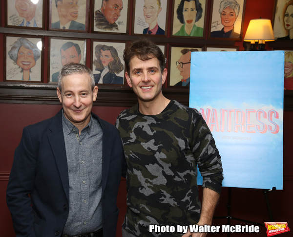Photo Coverage: Joey McIntyre and Eddie Jemison Get Ready to Join the Cast of WAITRESS Image