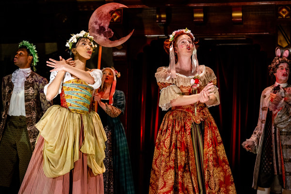 The Kingâ€™s Company in performance in the Restoration-era comedy Nell Gwynn Photo