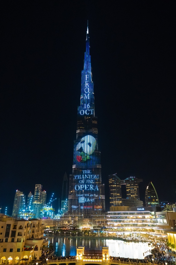 Photo Flash: PHANTOM OF THE OPERA Lights Up Dubai For Middle East Debut! Image