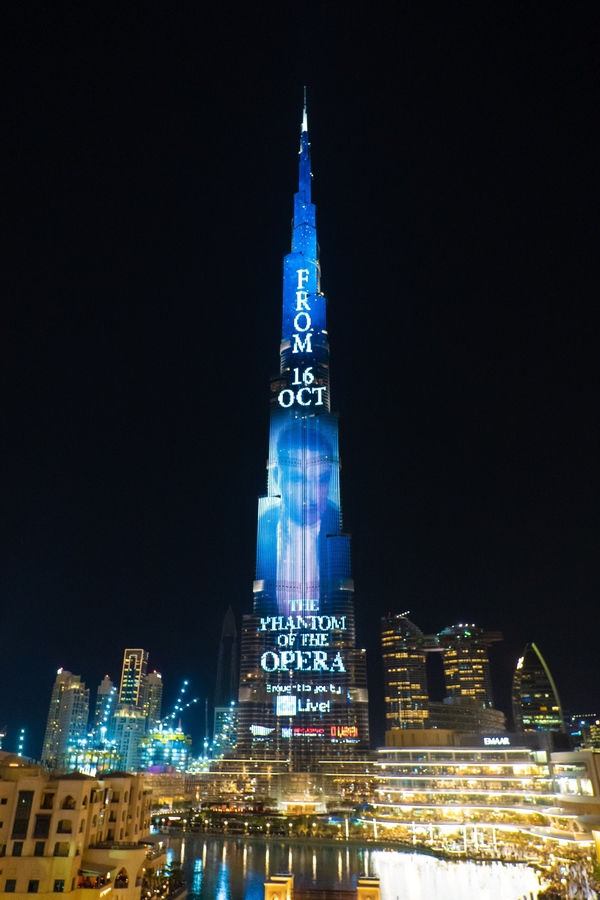 Photo Flash: PHANTOM OF THE OPERA Lights Up Dubai For Middle East Debut! Image