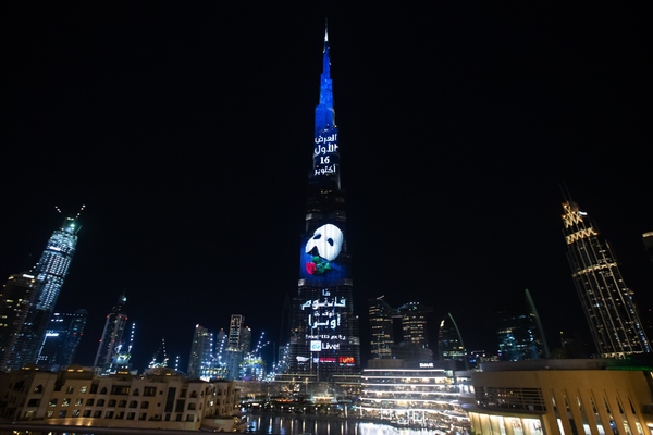 Photo Flash: PHANTOM OF THE OPERA Lights Up Dubai For Middle East Debut! Image