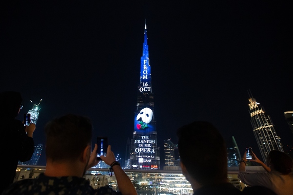 Photo Flash: PHANTOM OF THE OPERA Lights Up Dubai For Middle East Debut! Image