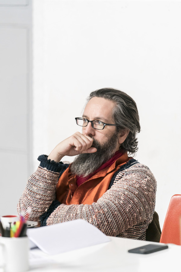 Photo Flash: Inside Rehearsal For Young Vic's JESUS HOPPED THE 'A' TRAIN Image