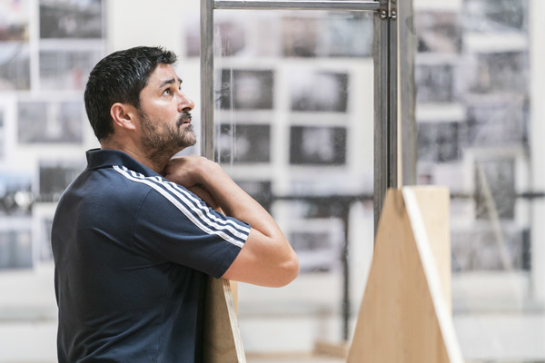 Photo Flash: Inside Rehearsal For Young Vic's JESUS HOPPED THE 'A' TRAIN 