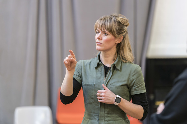 Photo Flash: Inside Rehearsal For Young Vic's JESUS HOPPED THE 'A' TRAIN Image
