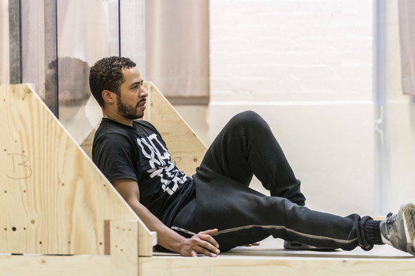 Photo Flash: Inside Rehearsal For Young Vic's JESUS HOPPED THE 'A' TRAIN Image