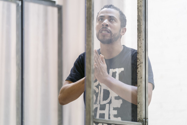 Photo Flash: Inside Rehearsal For Young Vic's JESUS HOPPED THE 'A' TRAIN 