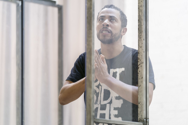 Photo Flash: Inside Rehearsal For Young Vic's JESUS HOPPED THE 'A' TRAIN Image