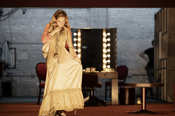 Photo Flash: First Look at Gillian Anderson and Lily James in ALL ABOUT EVE Image