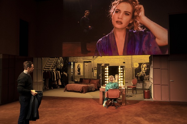 Photo Flash: First Look at Gillian Anderson and Lily James in ALL ABOUT EVE Image