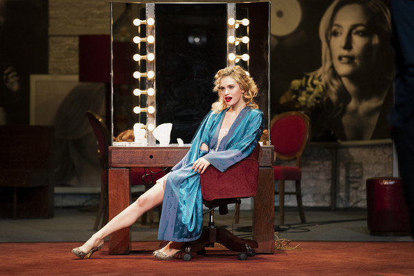 Photo Flash: First Look at Gillian Anderson and Lily James in ALL ABOUT EVE Image